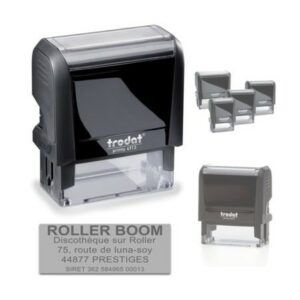 Tampon Trodat Printy 4913 - 6 lignes personnalisables - 58X22